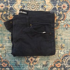 Navy blue express jeans